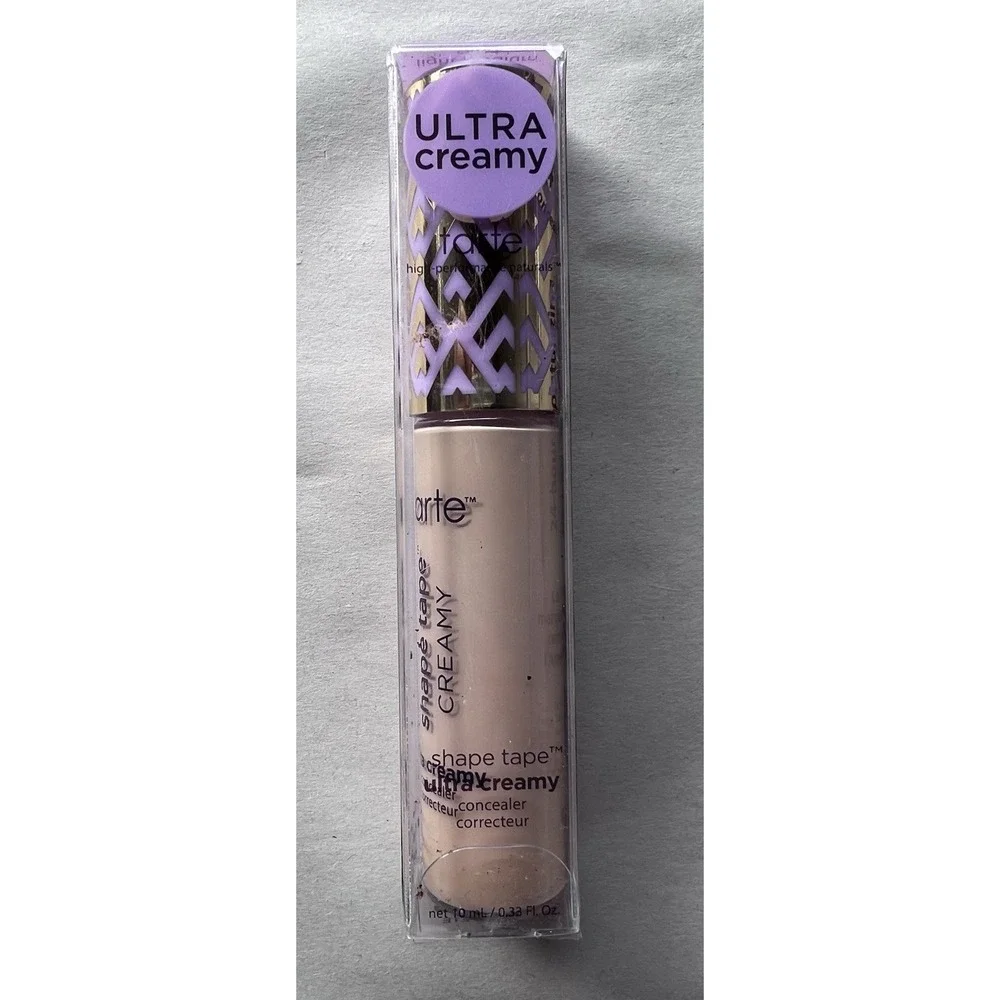 Tarte Double Duty Beauty Shape tape Ultra creamy concealer 27S light Medium sand